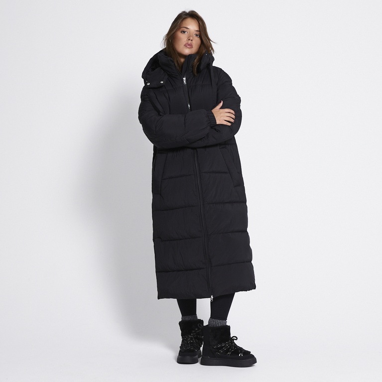 Long puffer jacket "Freja"